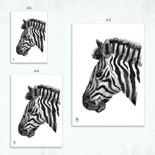 Load image into Gallery viewer, Zebra Noir
